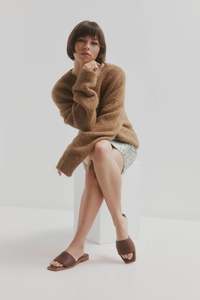 CHAOS & HARMONY SOLACE SLIDE TAN