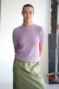 STANDARD ISSUE COTTON UNIVERSAL FLORENTINE T SHIRT CAMEO