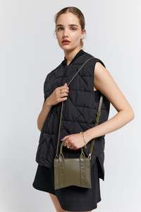 Handbags: KAREN WALKER RUNAWAY WALKER MINI TOTE