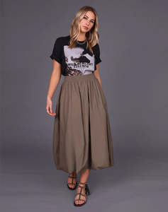 Skirts: STORM BUBBLE SKIRT