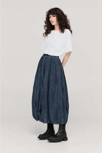 TAYLOR SCOPE SKIRT DIFFUSED MIDNIGHT