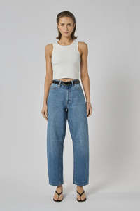 Jeans: DRICOPER ZELLA BARREL JEAN RODEO BLUE