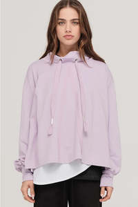 TAYLOR DIVIDED BRINK SWEATER QUARTZ