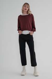 Taylor: TAYLOR ARTICLE SWEATER ARGON