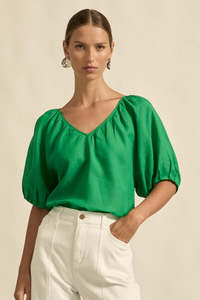 ZOE KRATZMANN TRACE TOP PARROT