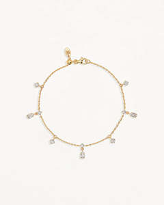 BY CHARLOTTE GOLD NO RAIN, NO FLOWERS BRACELET