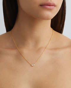 BY CHARLOTTE GOLD WHISPERS OF LOVE NECKLACE