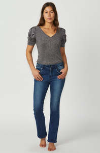 New London: NEW LONDON NOTTING BOOT JEAN BLUE