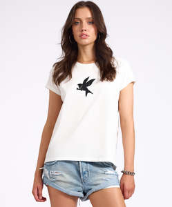 One Teaspoon: ONE TEASPOON CLASSIC BIRD TEE