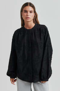 SECOND FEMALE CAVAN SHIRT BLACK