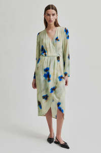 SECOND FEMALE THISTLE DRESS WATERCOLOUR