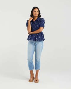 Et Alia: ET ALIA RUBY TOP BLUEBELL GARDEN