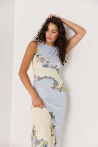 MINK PINK LUCIA MESH MAXI DRESS