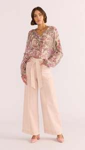 MINK PINK DAHLIA DENIM PANEL JEAN