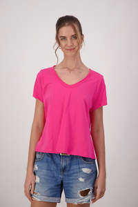 BRIARWOOD JENA TEE FUSHIA