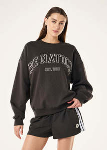 P.E NATION CORE SWEAT SMOKESTONE