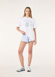 Activewear: P.E NATION VOYAGE TEE OPTIC WHITE