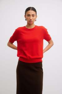 Gregory: GREGORY FARRAH JUMPER LIPSTICK RED