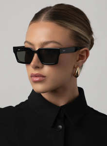 Otra Eyewear: OTRA ROCO BLACK/GREEN