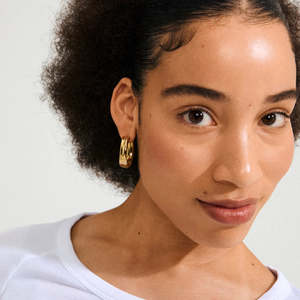 Pilgrim Jewellery: PILGRIM KAYDEN EARRINGS GOLD