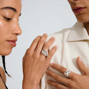 Pilgrim Jewellery: PILGRIM UNFOLD RING SILVER