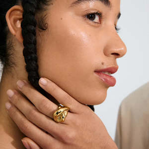 Pilgrim Jewellery: PILGRIM UNFOLD RECYCLED RING GOLD