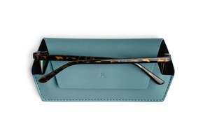 Fox Leo: FOX & LEO GLASSES CASE TEAL