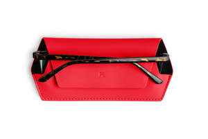 Fox Leo: FOX & LEO GLASSES CASE RED