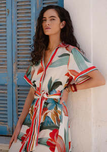 MOS FIORINA PRINT SHIRT DRESS (size 14 coming soon)