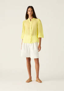 MOS AURORA BLOUSE VIVID YELLOW