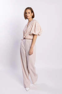 LOUGHLIN TILLY TOP PINK ANGLAISE