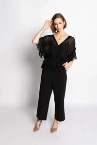 Loughlin: LOUGHLIN BROOKE BLOUSE BLACK