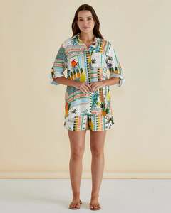 Betty Basics: BETTY BASICS MALTA SHORT PARADISE PEINT