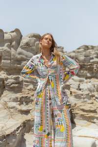 Betty Basics: BETTY BASICS MILLS SHIRT PARADISE PRINT