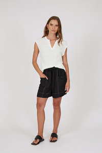 MARLOW PRIMA KNIT TOP IVORY