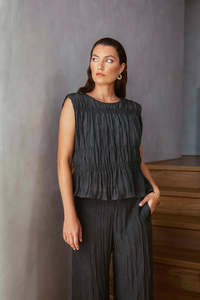 MARLOW LUMI TOP BLACK