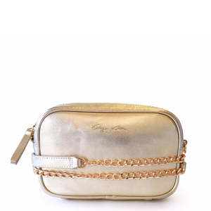 Kathryn Wilson: KATHRYN WILSON ELLIE BAG CHAMPAGNE GOLD
