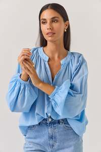 Tuesday: TUESDAY PIONEER TOP SKY BLUE