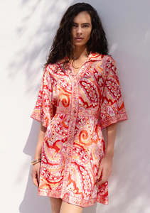 Dresses Jumpsuits: MOS SERENA PRINT MINI DRESS