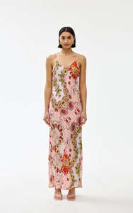 KINNEY ROU SLIP DRESS VOLTERRA