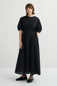Dresses Jumpsuits: KOWTOW LONG CELESTE DRESS BLACK