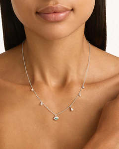 Jewellery 1: BY CHARLOTTE SILVER HOPE AND PROTECTION NECKLACE