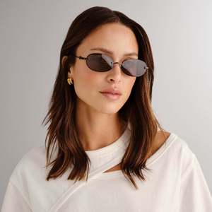 Eyewear: LUV LOU THE JEAN BRONZE
