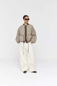 RICOCHET FORSTER JACKET DARK KHAKI/ARMY GREEN REVERSIBLE