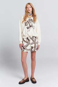 KAREN WALKER COUNTRY SKIRT CREAM MULTI