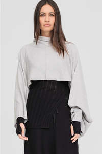 TAYLOR SIDED SCARF VAPOUR