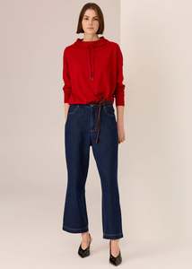 Tops: Coming soon POL ROWAN DRAWCORD KNIT RED