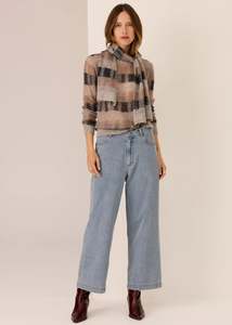 Tops: Coming soon POL CIARA STRIPE TEXTURED KNIT