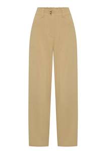 Coming soon POL BRONEL BARREL PANT PEBBLE
