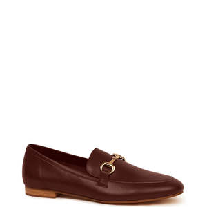 KATHRYN WILSON LEILA LOAFER CHOCOLATE CALF